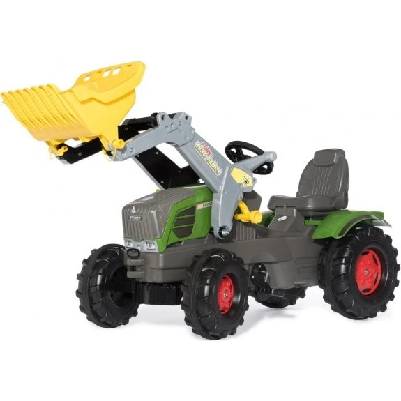 RollyFarmtrac Fendt 211 Vario Traktor med frontskovl