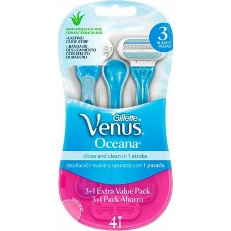 Gillette Venus Oceana Engangsskrabere 4 stk