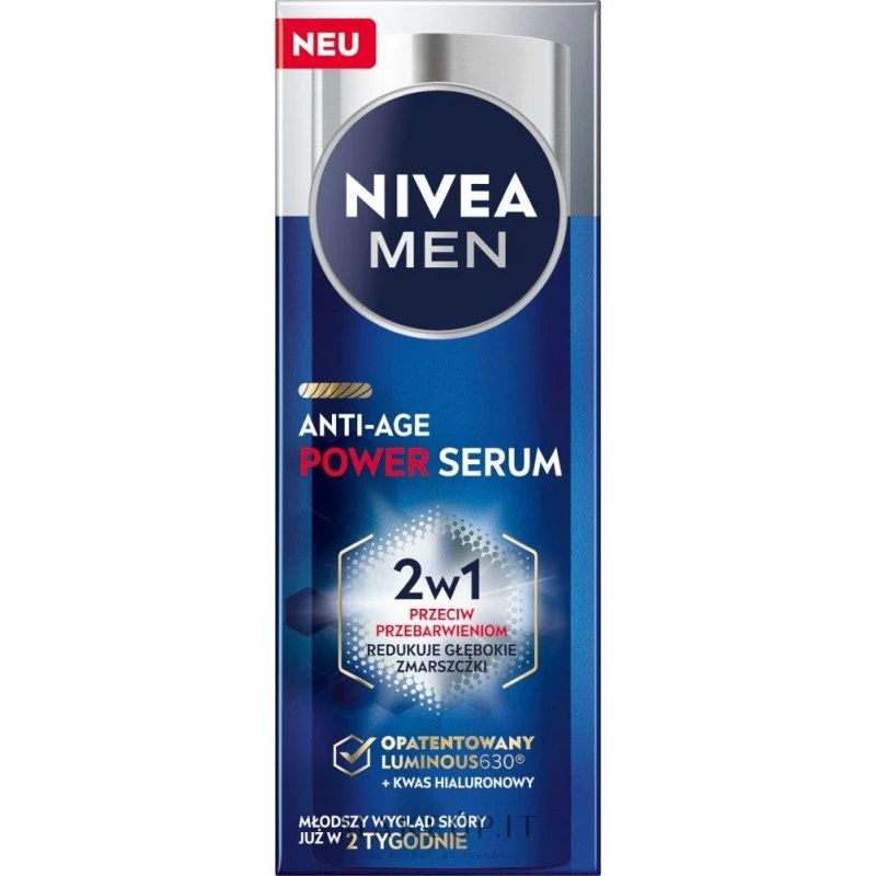Nivea Men Anti-Age Power 2 i 1 hudstyrkende serum, 30 ml