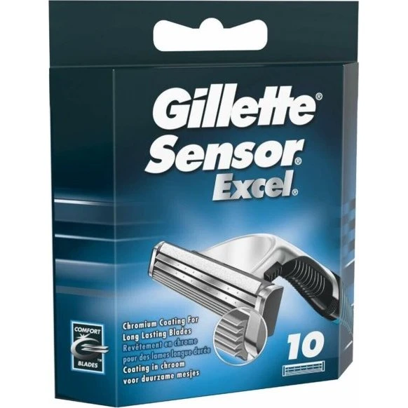 Gillette Sensor Excel barberblade 10-pak