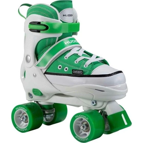Hudora Roller Skates Sneaker Green Size 32-35