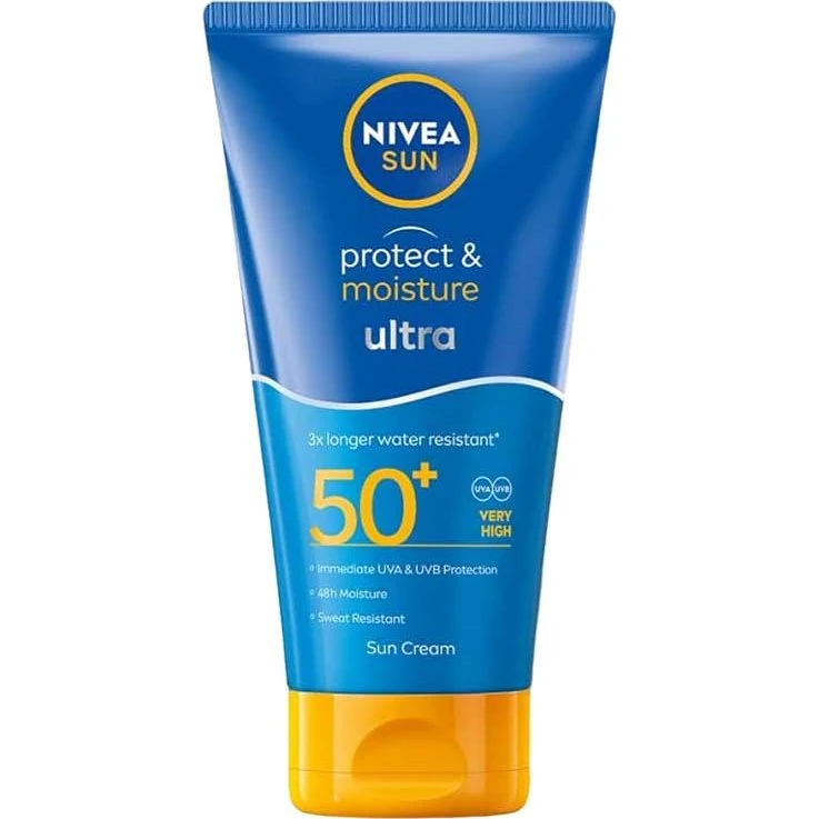 Nivea Sun Ultra SPF50+ Fugtgivende Solcreme 150ml