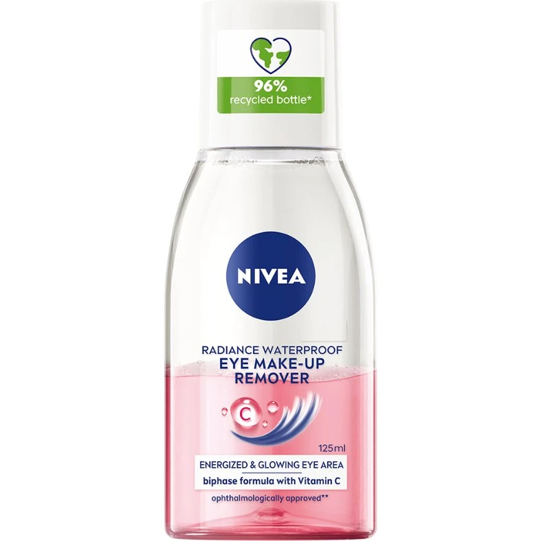 Nivea Radiance Waterproof Eye Make-Up Remover - 125 ml