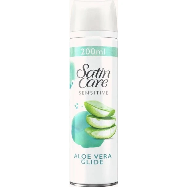 Gillette Satin Care Sensitive 200 ml (Aloe Vera)