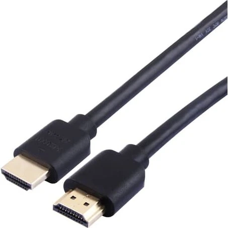 INF HDMI-kabel 4K@60Hz HDMI 2.0 1 m - sort