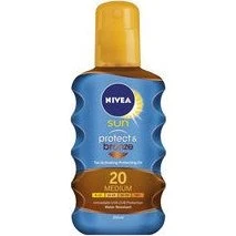 Nivea Sun Protect & Bronze Oil SPF 20, 200 ml