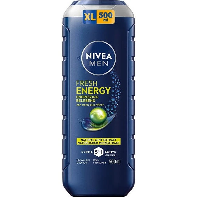 Nivea Energy Shower Gel til mænd - 500ml