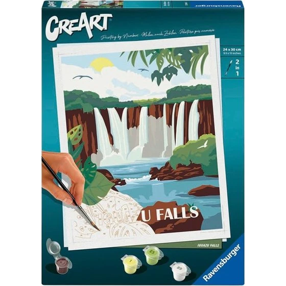 Ravensburger CreArt Paint by Numbers - Iguazu Falls