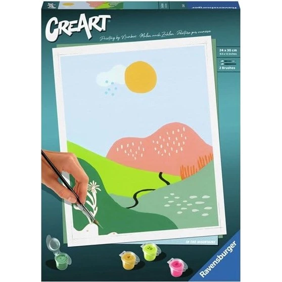Ravensburger CreArt Paint by Numbers - In the Mountains
