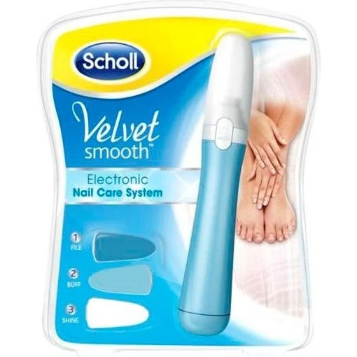 Scholl Velvet Smooth Electronic negleplejesystem