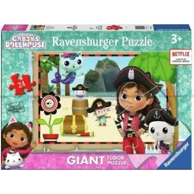 Ravensburger Gabby's Dollhouse Giant Floor Puzzle - 24 brikker