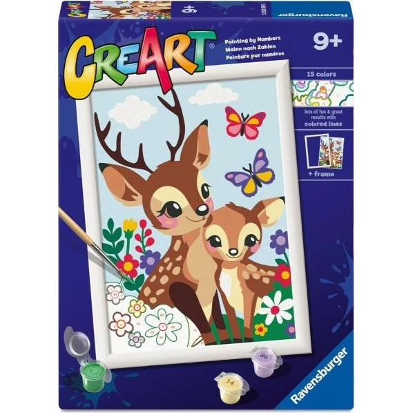 Ravensburger CreArt Paint by Numbers - Happy Deer