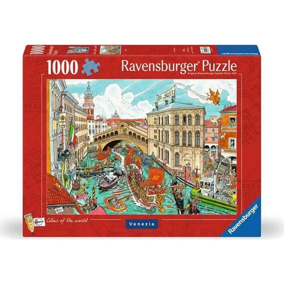 Ravensburger Fleroux Venice puslespil - 1000 dele