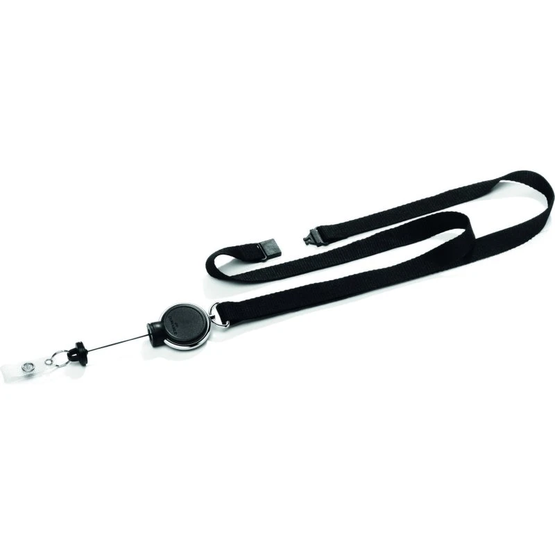 DURABLE Tekstilhalsbånd m/Extra Strong Yoyo Nøglering