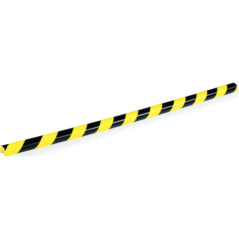 Durable C25R hjørnebeskytter med sort/gule advarselsstriber