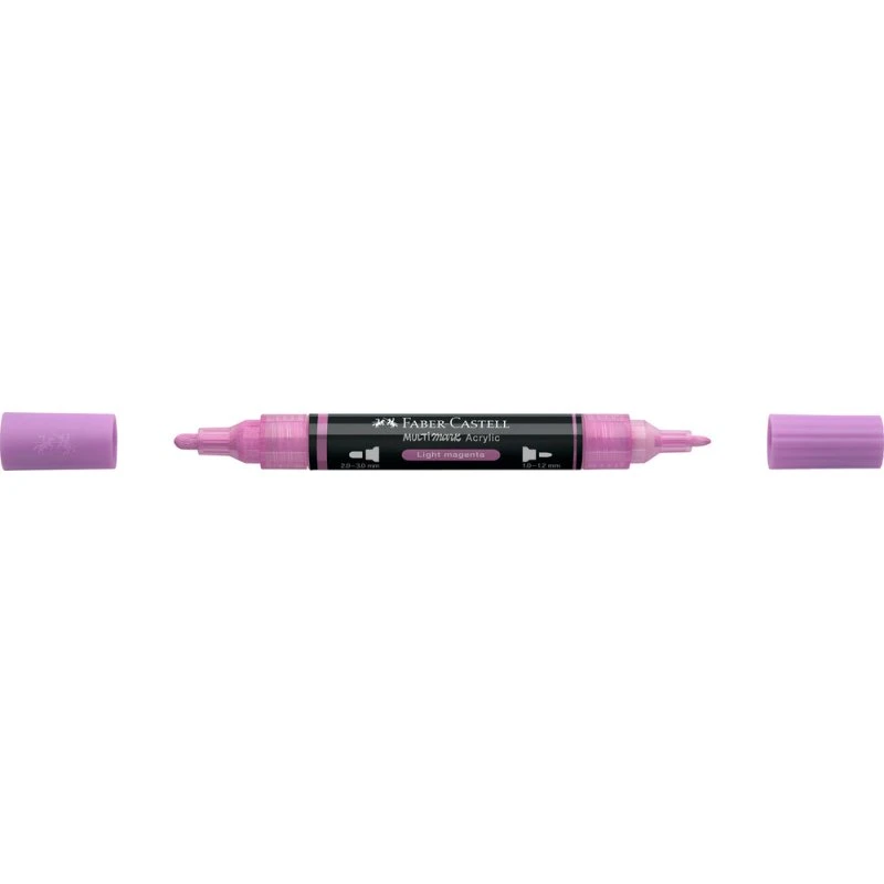 Faber-Castell Akryl Multimarker SP 119 Lightmagenta med 2 spidser
