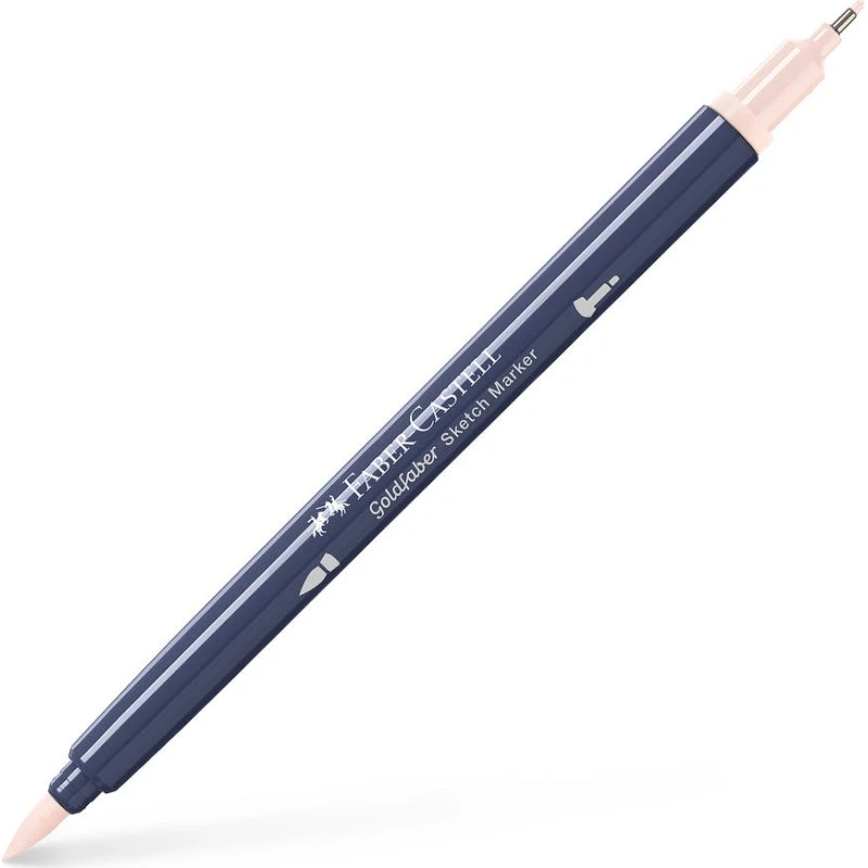 Faber-Castell Goldfaber Sketch dobbelt tusch 382 dull beige red