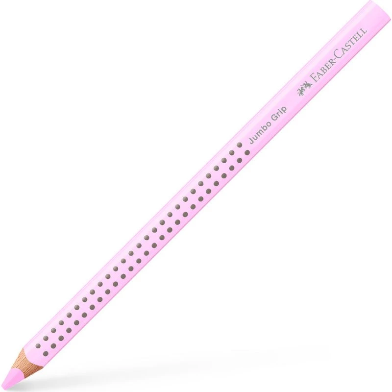 Faber-Castell Grip Jumbo Farveblyant - Pastel Pink