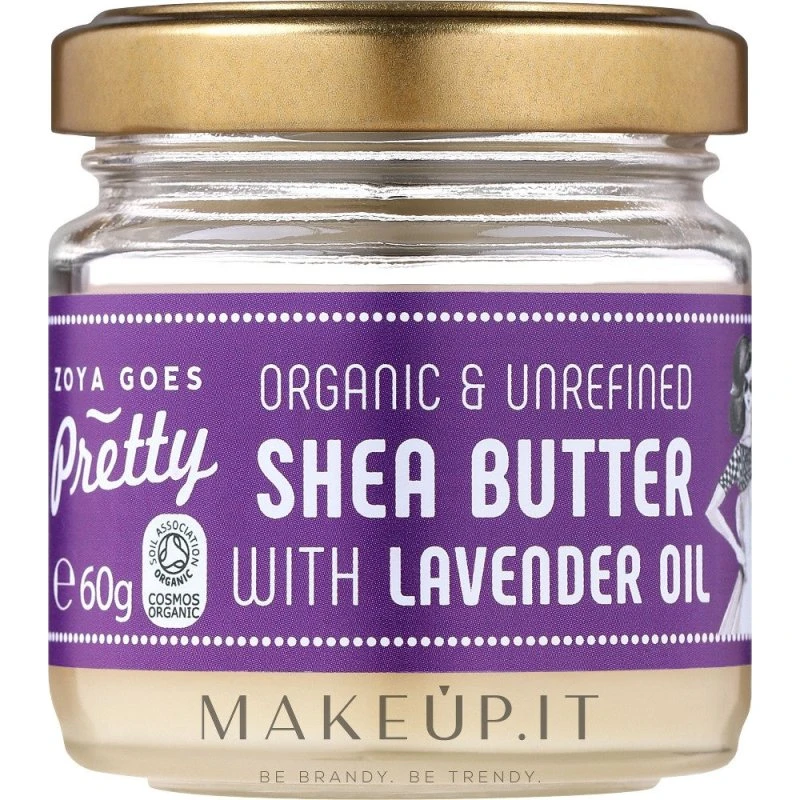 Zoya Goes Pretty Sheasmør med lavendelolie, 60 g