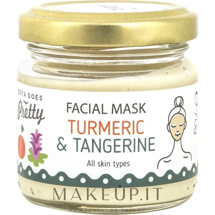Zoya Goes Pretty Gurkemeje og Mandarin Ansigtsmaske, 70 g