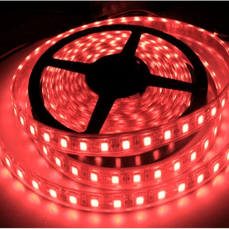 3.6W LED Strip RED IP65 - Vandtæt rødt lys