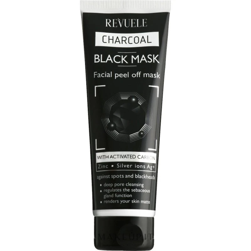 Revuele Charcoal Black Cleansing Peel-Off Mask 80ml