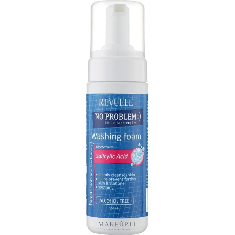 Revuele No Problem Rensende Mousse med Salicylsyre 150 ml