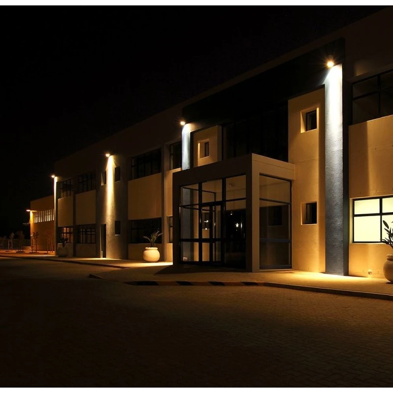 50W LED projektør med Samsung chip, 4000K, IP65, Sort