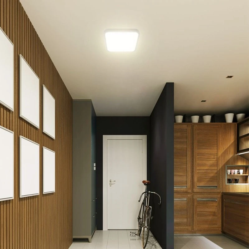 V-Tac 36W LED Sensorlampe IP44 42x42cm med Samsung Chip