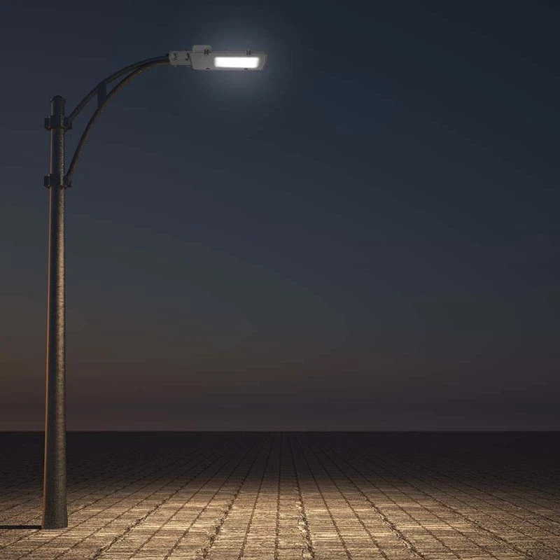 V-Tac 30W LED gadelampe med Samsung chip, IP65, Grå