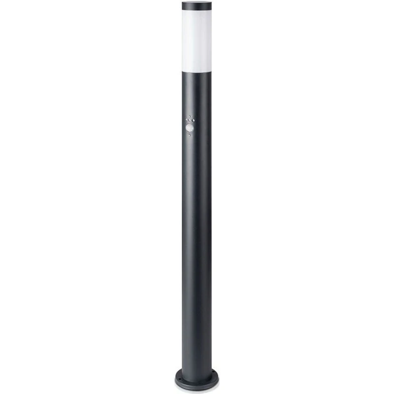 V-Tac udendørs havelampe 110 cm med PIR sensor, sort, E27