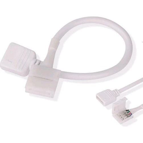 RGB+WW LED strip samler - Med pins, 12/24V