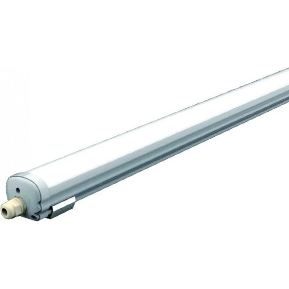 48W LED komplet armatur, Vandtæt - 150 cm, 6400K