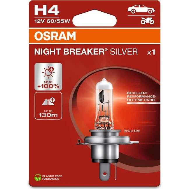 Osram Night Breaker Silver H4 12V 60/55W
