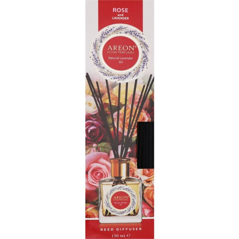 Areon Home Parfumer Rose & Lavendel Aroma Diffuser med 150 ml Refill