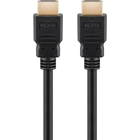 Goobay HDMI 2.1 Ultra High Speed 8K-kabel 2 m - Sort