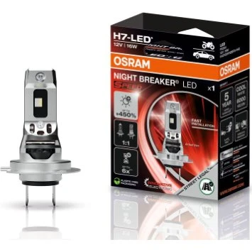 Osram Night Breaker H7 LED Speed 450 ECE-godkendt (MC)