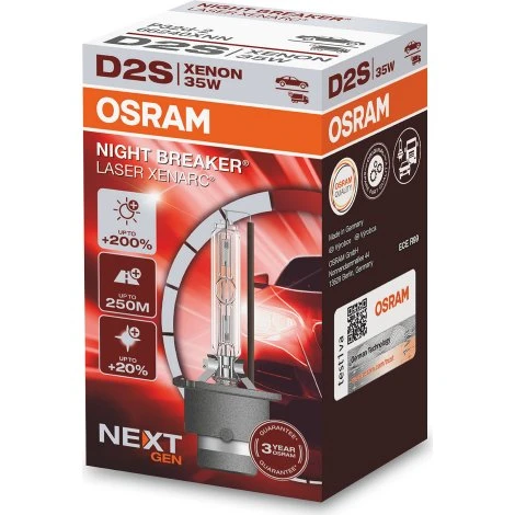 Osram Night Breaker Laser D2S +200% Next Gen