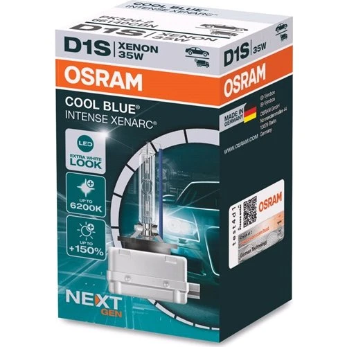 Osram Xenarc Cool Blue Intense D1S 35W 6200K (66140CBN)