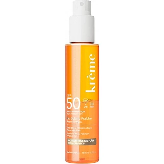 Kreme Fresh Solar Water SPF50 Tan Activator 150ml