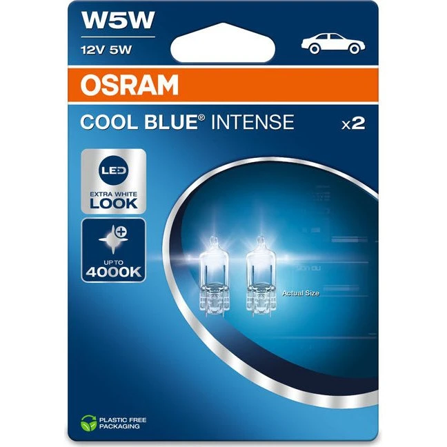 Osram Cool Blue Intense W5W 12V 5W - 2 stk.