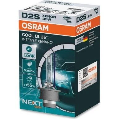 Osram Xenarc Cool Blue Intense D2S 66240CBN 6200K 35W