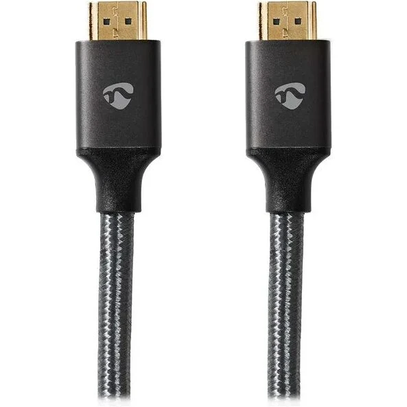 Nedis Profigold Ultra High Speed HDMI-kabel 8K@60Hz 5,0 m gunmetal