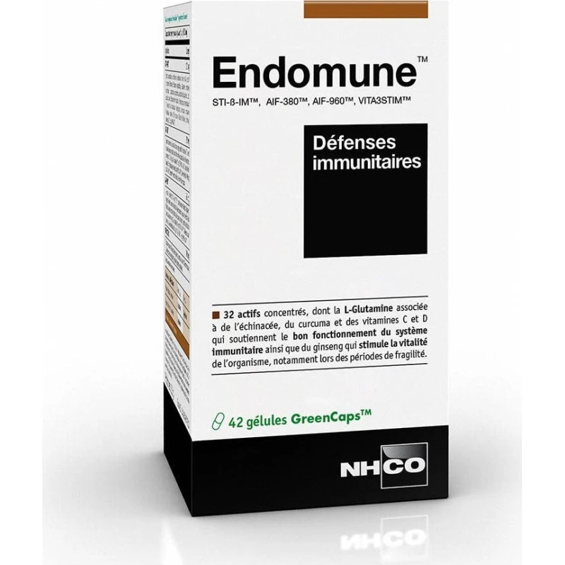 NHCO Nutrition Endomune 42 kapsler