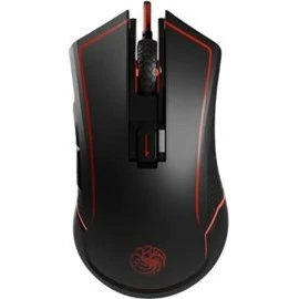 Lexip X TSUME Targaryen Game of Thrones Optisk Mus - Sort/Rød