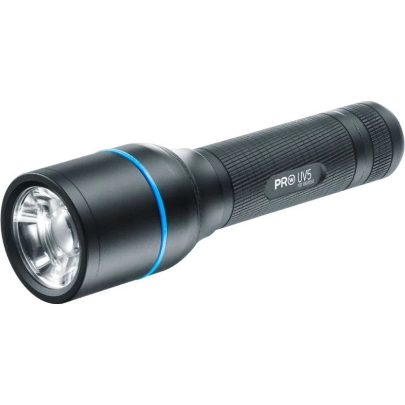 Walther Pro UV5 LED UV-lommelygte med hylster – 3,5 t drift
