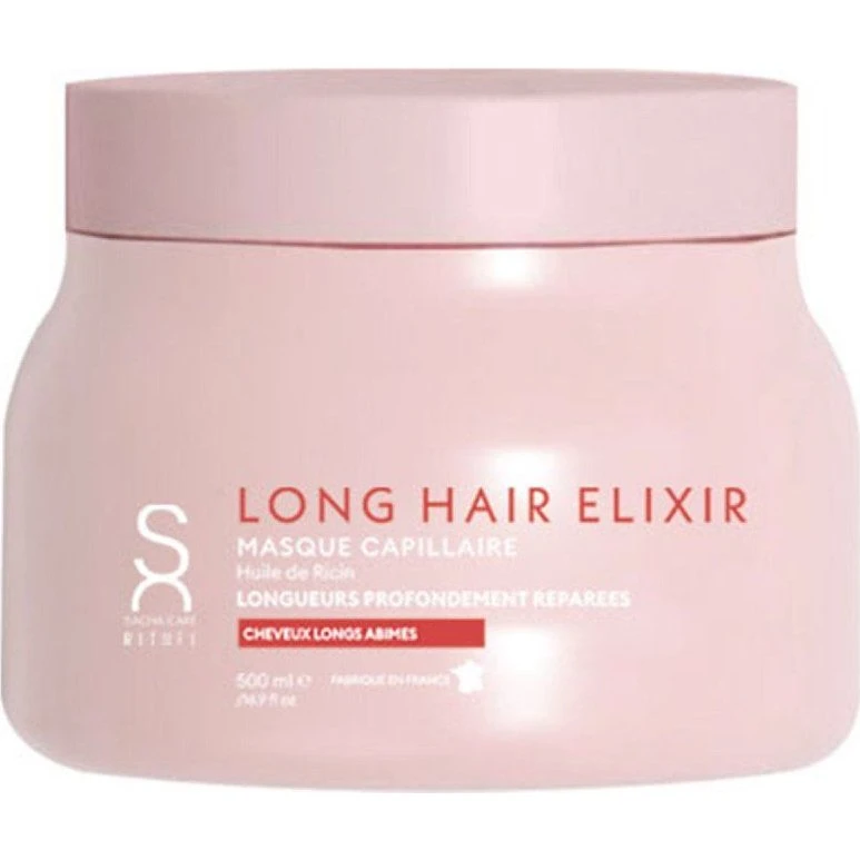 Sacha Care Rituel Long Hair Elixir Hårkur med Castor Oil, 500 ml