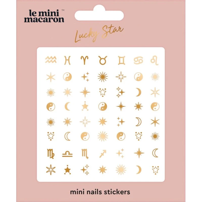 Le Mini Macaron Nail Art Stickers Lucky Star