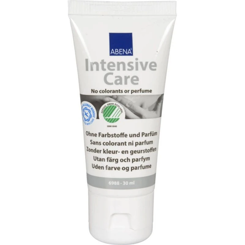 ABENA Intensive Care Cream 30 ml, uden farve & parfume, 70% fedt