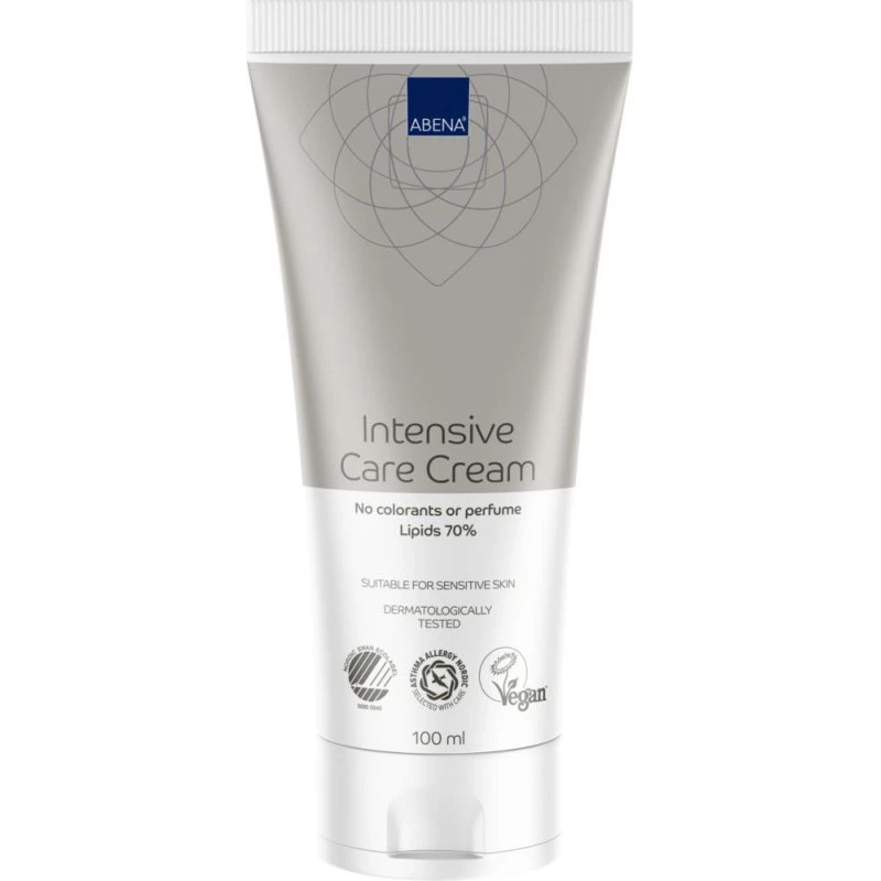 ABENA Intensive Care Cream 200 ml – uden farve og parfume, 70% fedt